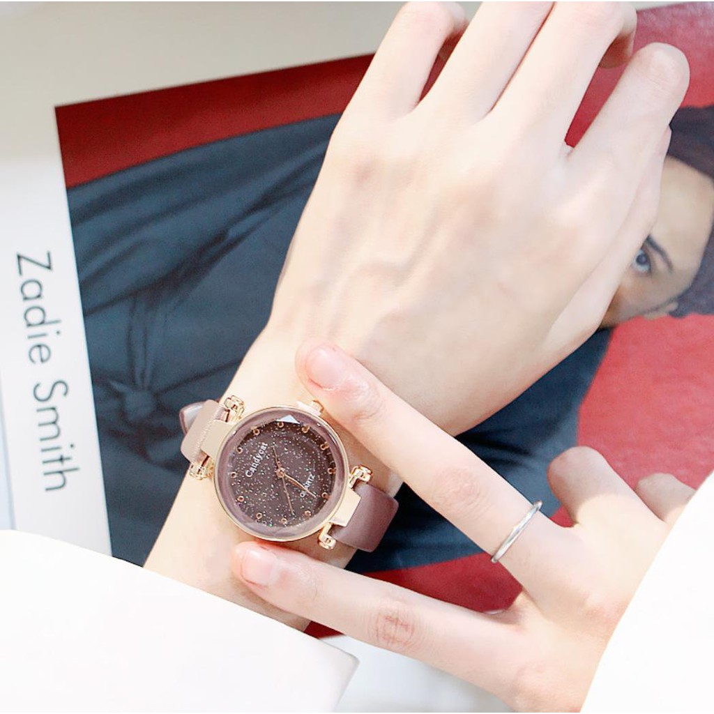 [QUÁ HOT] ĐỒNG HỒ NỮ DÂY DA CANDY CAT C11 MẶT 3D PHONG CÁCH HÀN QUỐC SIÊU SANG CHẢNH CỰC ĐẸP | BigBuy360 - bigbuy360.vn