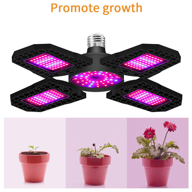 100W LED Grow Light E27 LED Panel Lamp for Plant