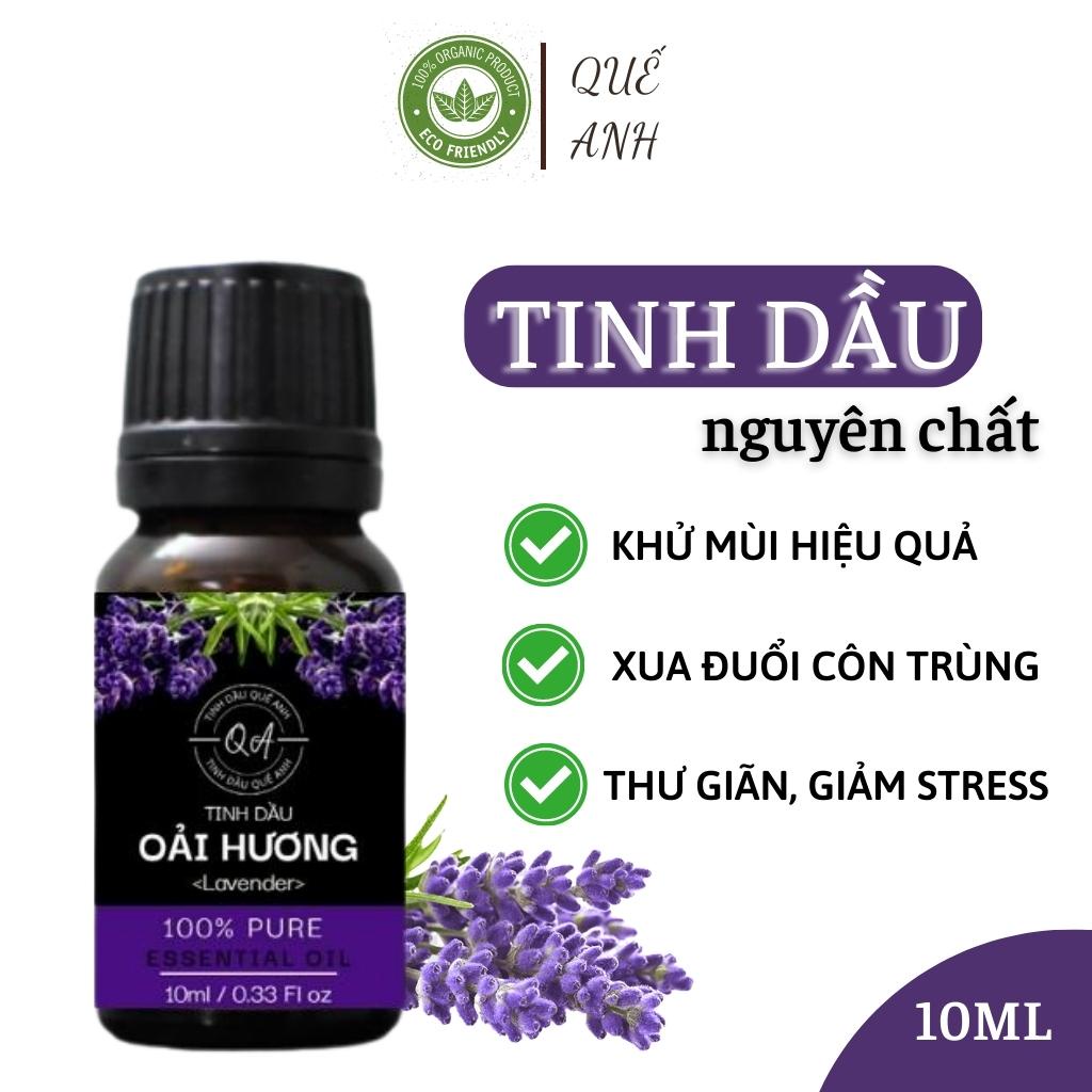 Tinh dầu xông phòng oải hương lavender Quế Anh thơm phòng ngủ quần áo 10ml