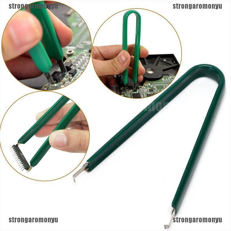 Kìm loại chữ U đầu phẳng nhổ chip IC sửa chữa bảng mạch ROM chất lượng cao