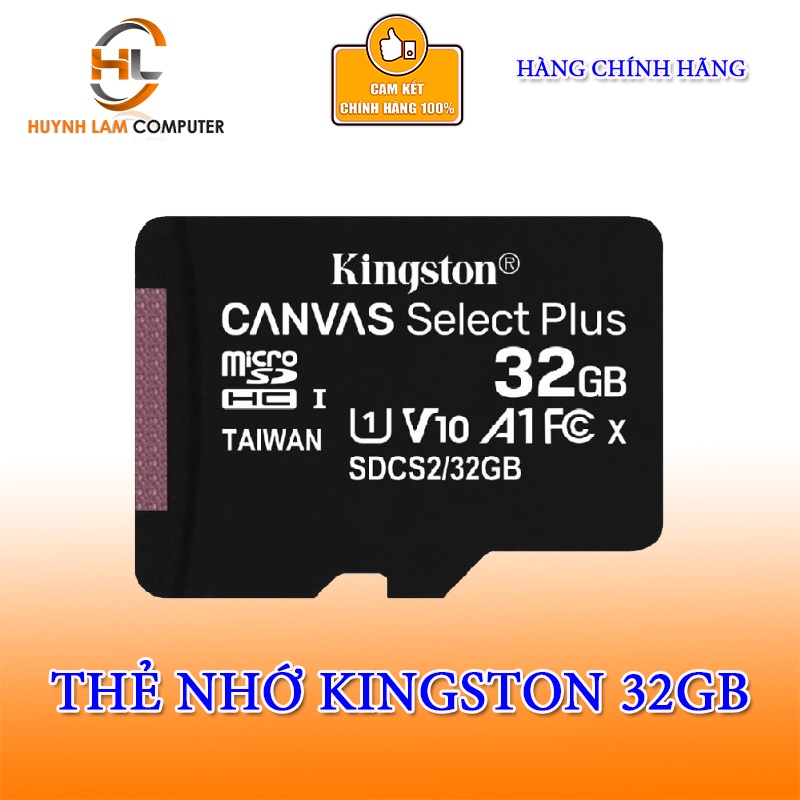 Thẻ nhớ Kingston 32GB microSD Class10 FPT Phân Phối