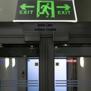 Đèn Exit, Đèn Thoát Hiểm, Chỉ Lối Thoát 2 Mặt