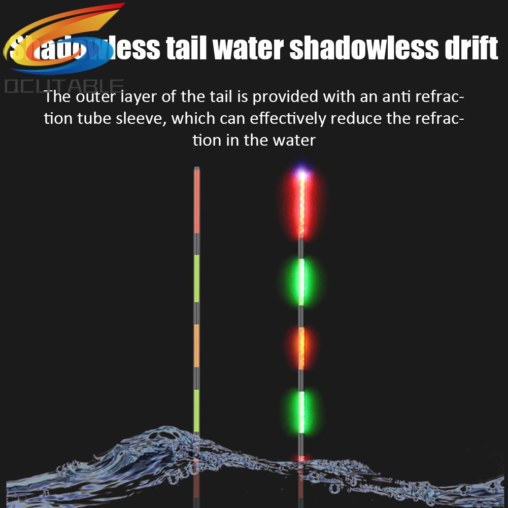 Phao điện câu cá phát sáng thông minh đuôi cảm biến ban đêm đa năng