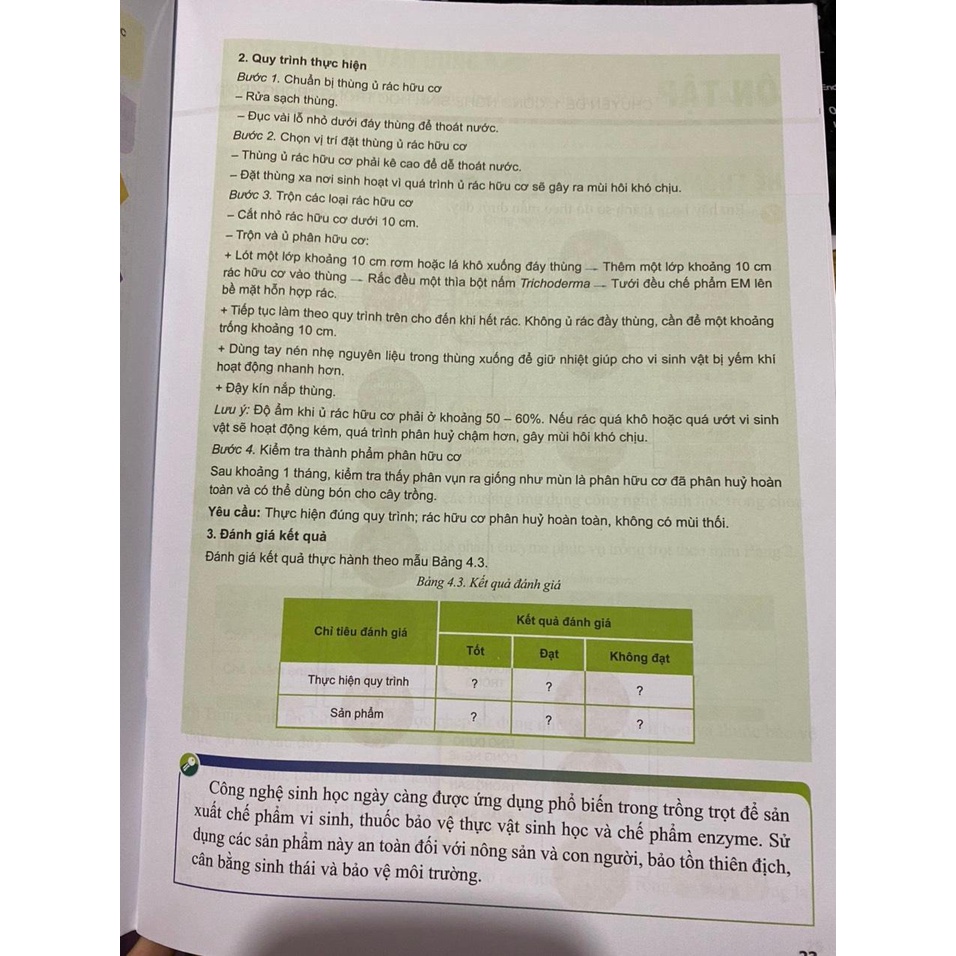 Sách - Chuyên đề học tập công nghệ 10 : Công nghệ trồng trọt ( cánh diều ) + Bán kèm 1 tẩy chì