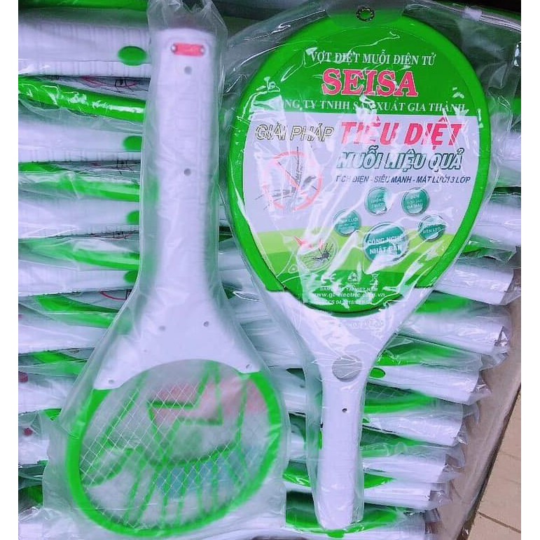 Vợt Muỗi Điện Tử Seisa Công Nghệ Nhật Bản Hình Tia Sét