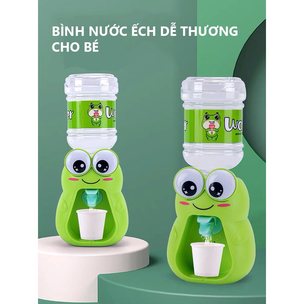 [SIÊU RẺ] Bình rót nước chú ếch mini cho béĐồ Chơi Cho Bé