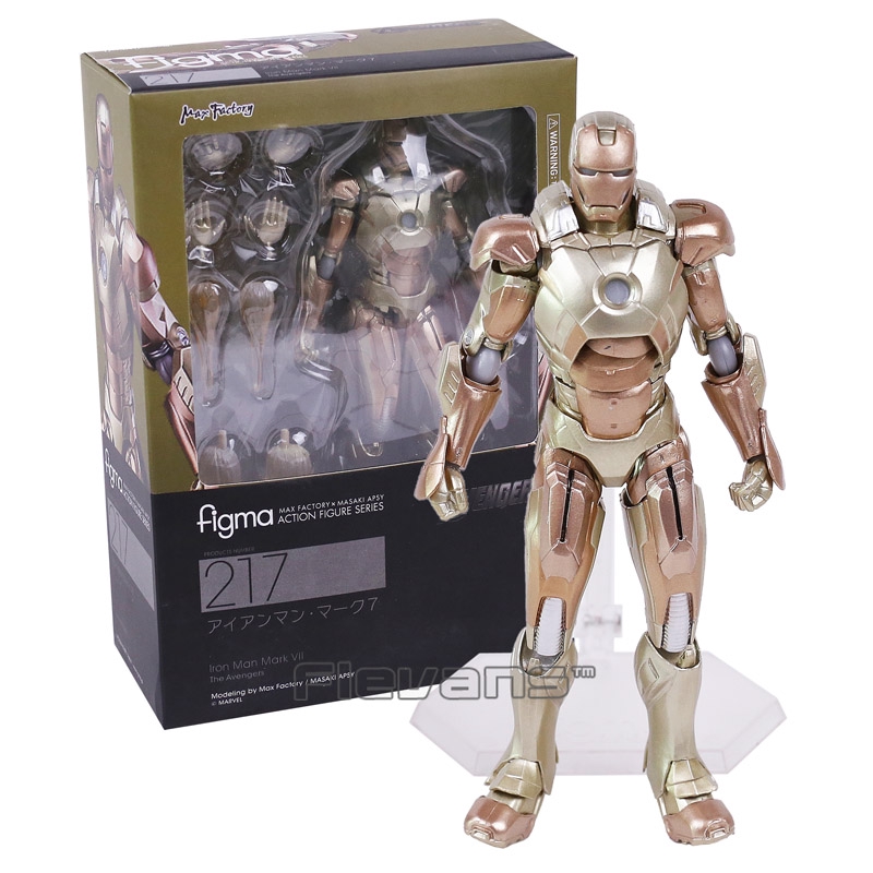 Mô hình Figma: Iron Man #217 - Vàng