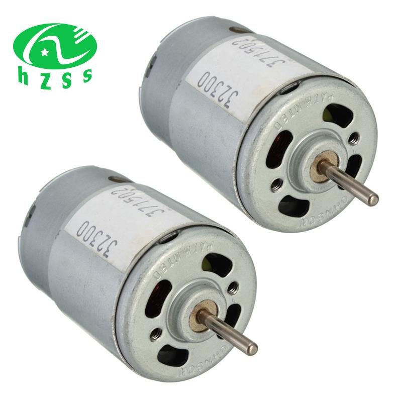 Động Cơ Mô Tơ Lớn Dc3-12V John-Son380 Tốc Độ Cao 2.3mm