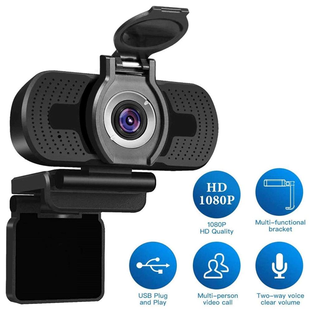 TZ Máy ảnh máy tính USB HD 1080p không có ổ đĩa với nắp che bụi ống kính | BigBuy360 - bigbuy360.vn