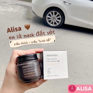 Mặt nạ đất sét Super volcanic Innisfree 100ml - ALISA
