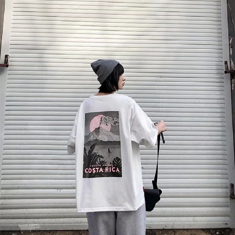 Áo Thun Nam Dáng Rộng In Chữ Phong Cách Hip Hop Thời Trang Mùa Hè Mới Cỡ Lớn M-8XL