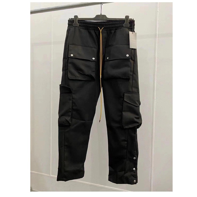 Quần kaki RHUDE straight cargo pants ss21