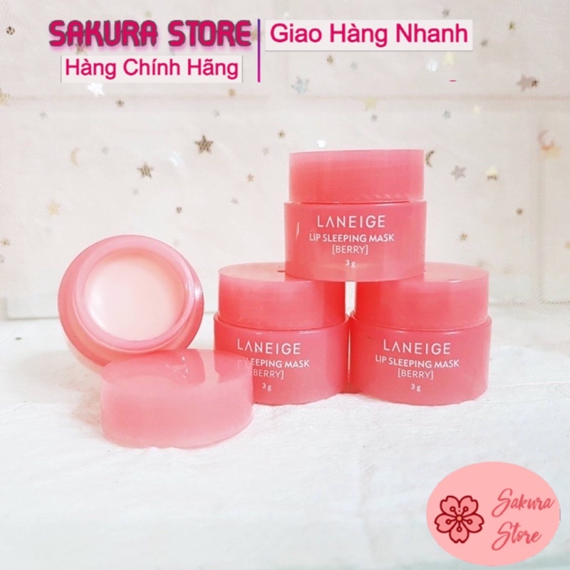 Mặt nạ ngủ cho môi Laneige Lip Sleeping Mask Berry 3g