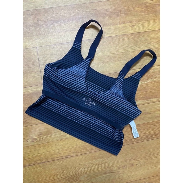 Áo Bra Thể Thao AERIE Sọc Ngang Hai Màu