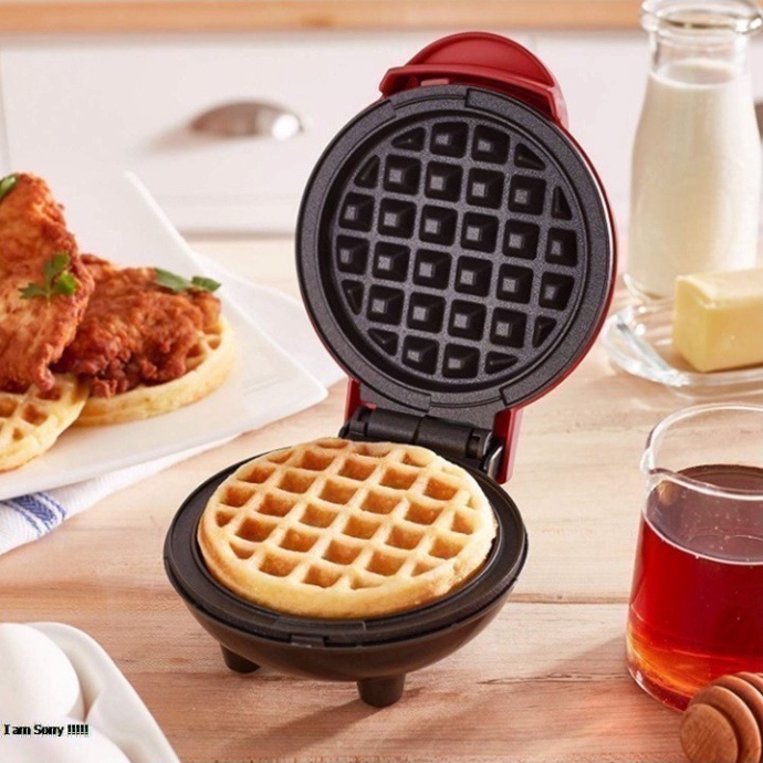 Máy làm bánh kẹp tàn ong, bông lan,Waffle Sokany mini