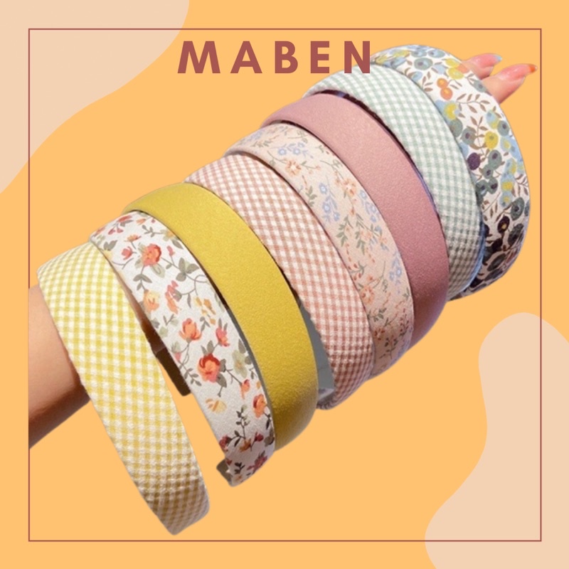 Cài tóc hoa nhí và cảo dễ thương nhiều mẫu - Maben