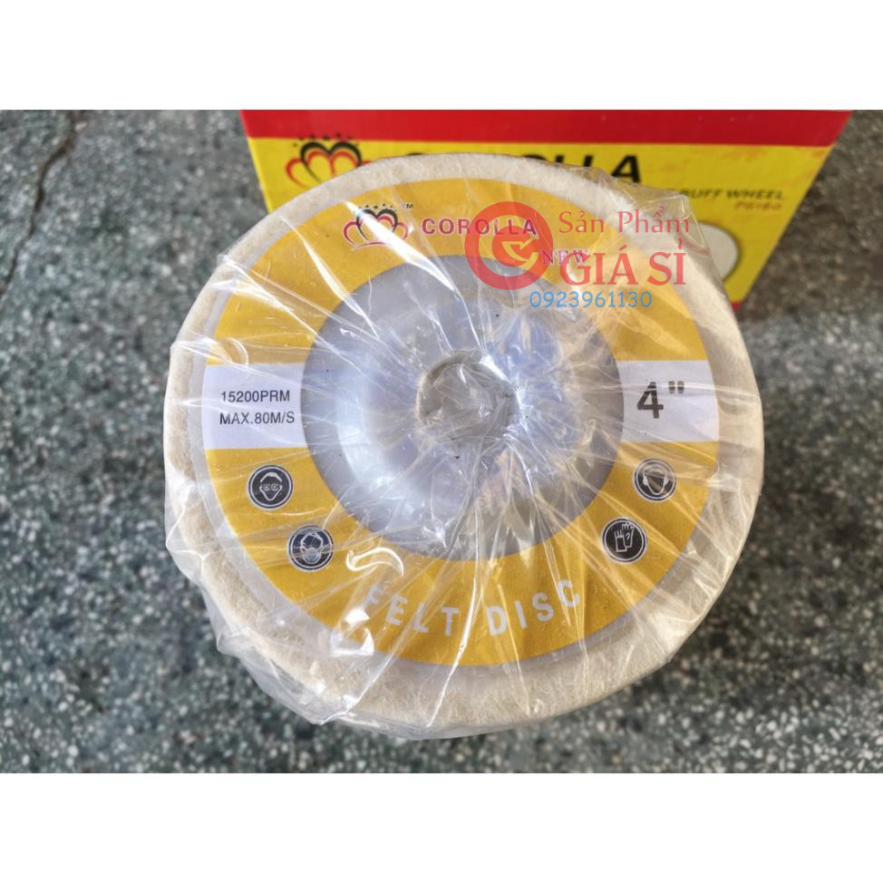 nỉ đánh bóng kim loại trắng 1 cái ❤️freeship❤️