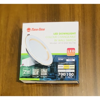 Đèn led downlight đổi màu d90 7w