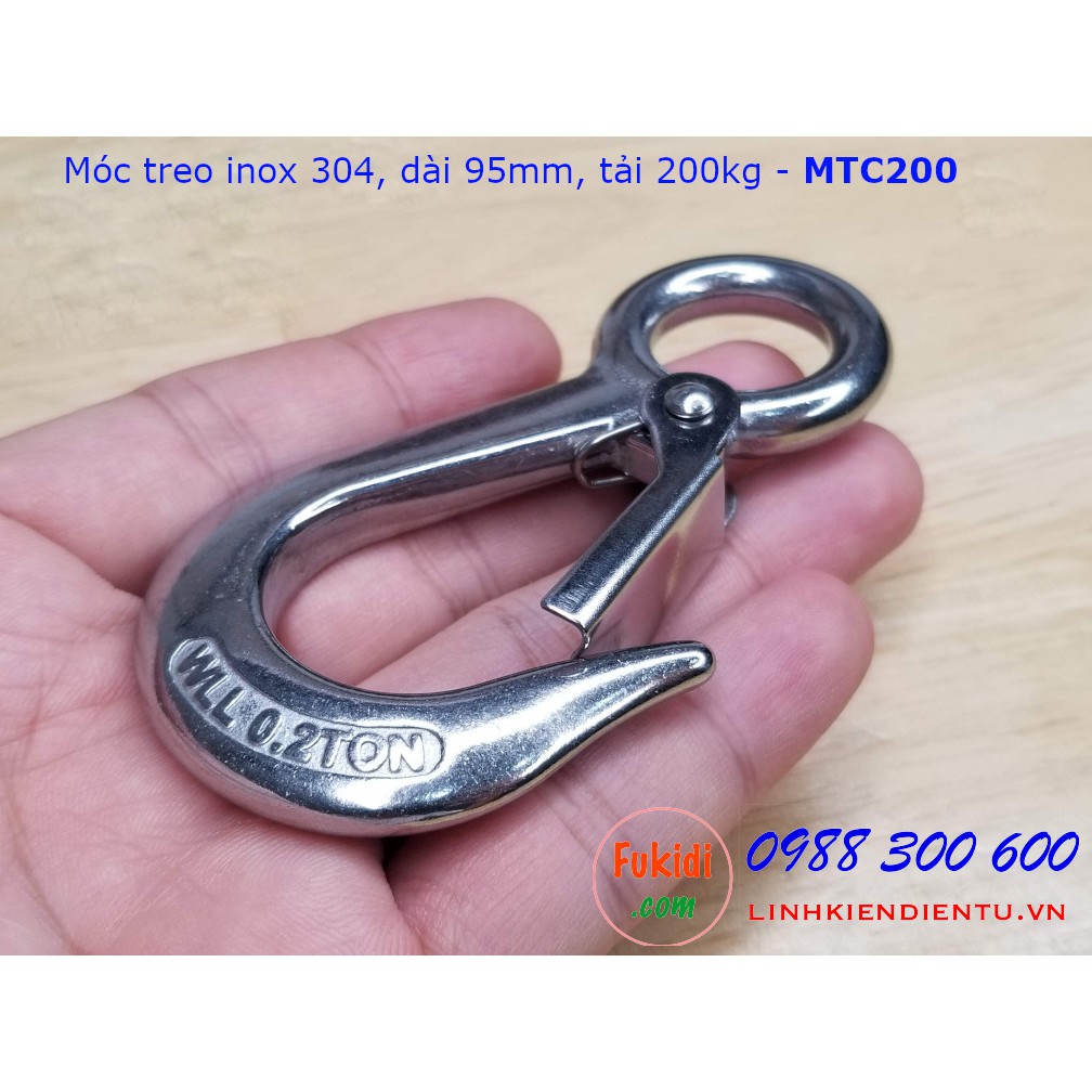 Móc treo đa năng chất liệu inox 304 tải trọng 500kg