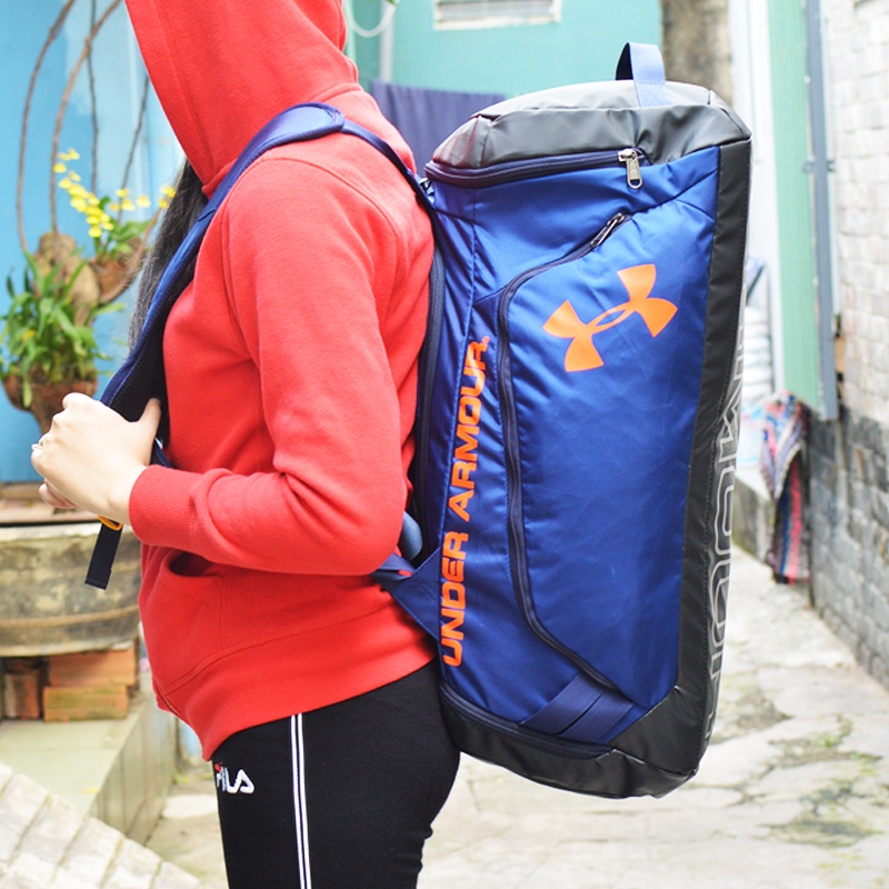 Túi Trống Balo Thể Thao UAR CONTAIN BACKPACK DUFFEL MÀU XANH