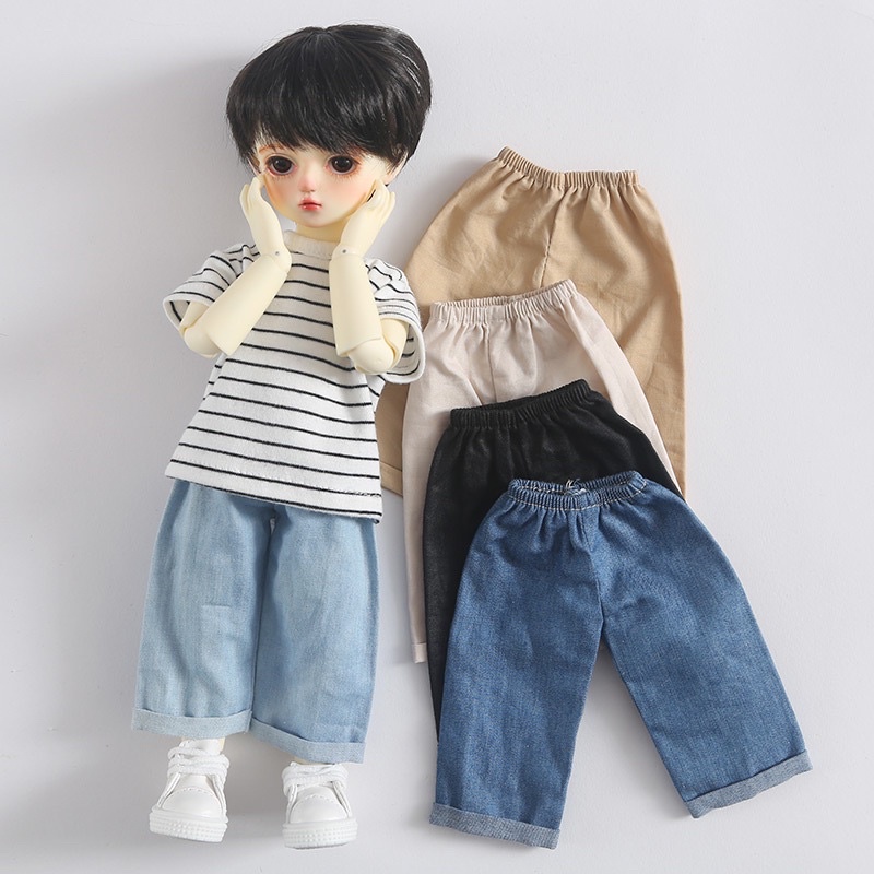 Quần dài búp bê bjd 1/6