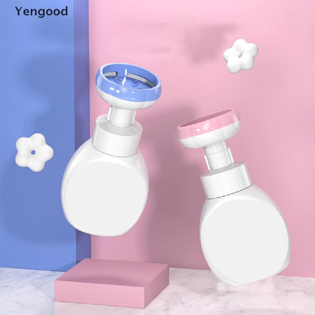 Bình đựng xà phòng tạo bọt hình hoa độc đáo