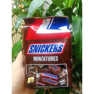 Chocolate Snickers Miniatures USA 150g - Date Mới