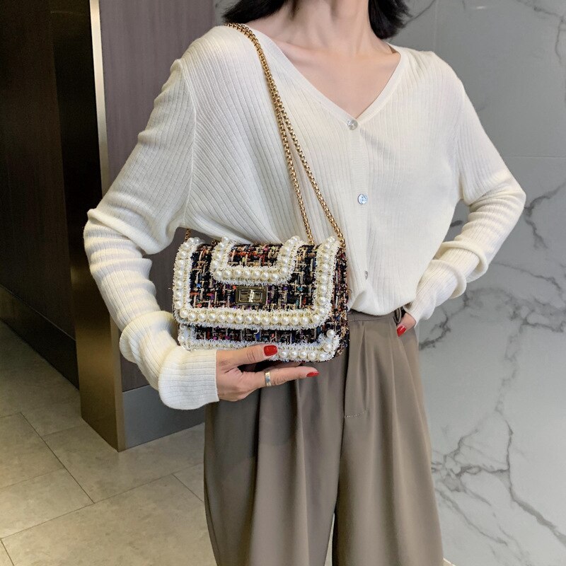 Túi Đeo Vai JASMIN NOIR Phong Cách Hàn Quốc 2020 Thời Trang Nữ