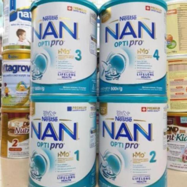 [Đóng thùng carton+Chèn xốp] Sữa Nan Nga đủ số 1,2,3,4 800g Date update mới nhất