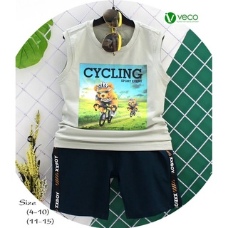 Bộ sat nách veco gấu đạp xe 14-24kg