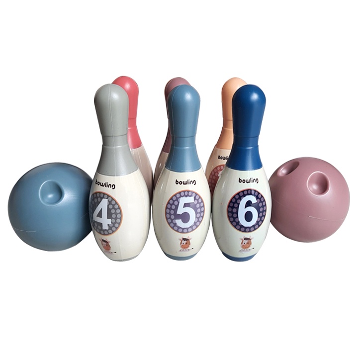 Bộ đồ chơi bowling cho bé ném bóng trong nhà