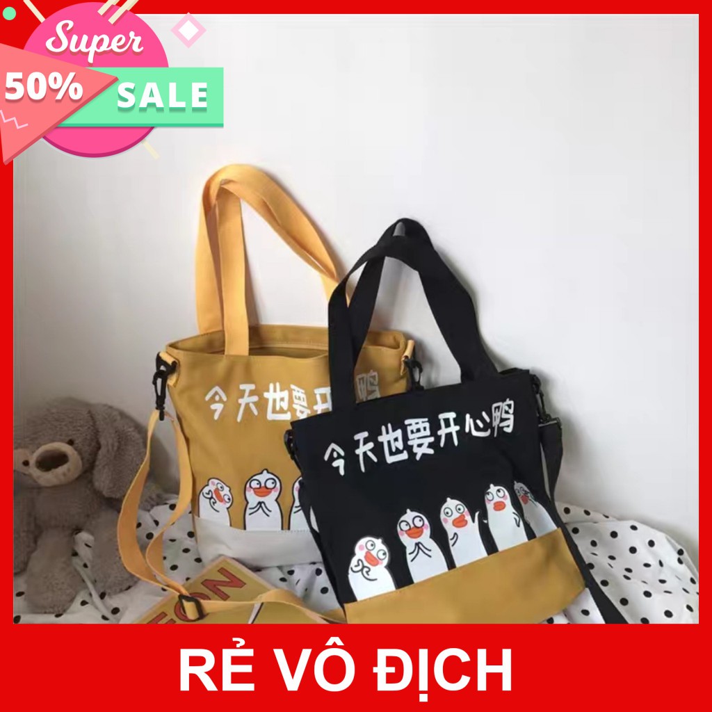 Túi tote thời trang - 5 CON VỊT