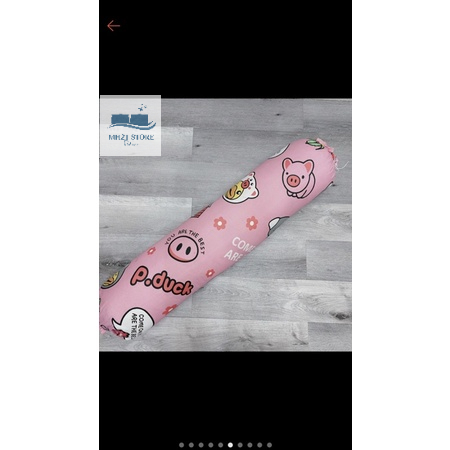 Vỏ gối ôm Cotton Poly 35 x 105cm Mẫu Hướng Dương  MH2T STORE