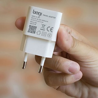Củ Sạc 5V-2A Bagi, Tiêu Chuẩn CE Châu ÂU.
