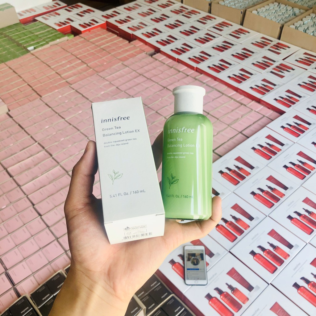 {BILL KOREA} Sữa Dưỡng Da Trà Xanh Innisfree Green Tea Balancing Lotion EX