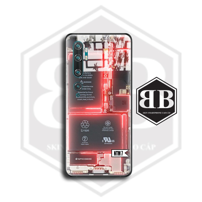 Ốp lưng kính cường lực Xiaomi Redmi Note 10 CC9 Pro / Redmi K20 Mi 9T / Mi CC9 Mi A3 Lite / Note 9 Pro Max nội thất máy | BigBuy360 - bigbuy360.vn