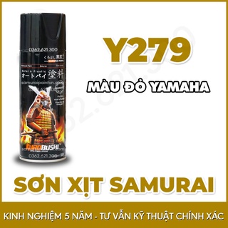 Sơn samurai màu đỏ Y279 - Chai sơn xịt samurai màu đỏ Yamaha