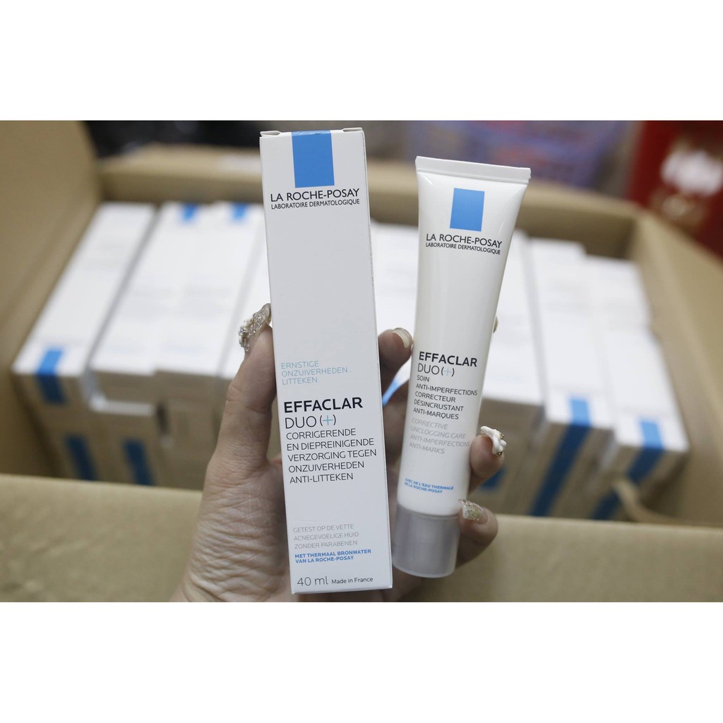 Kem giảm mụn La roche-Posay Effaclar Duo+