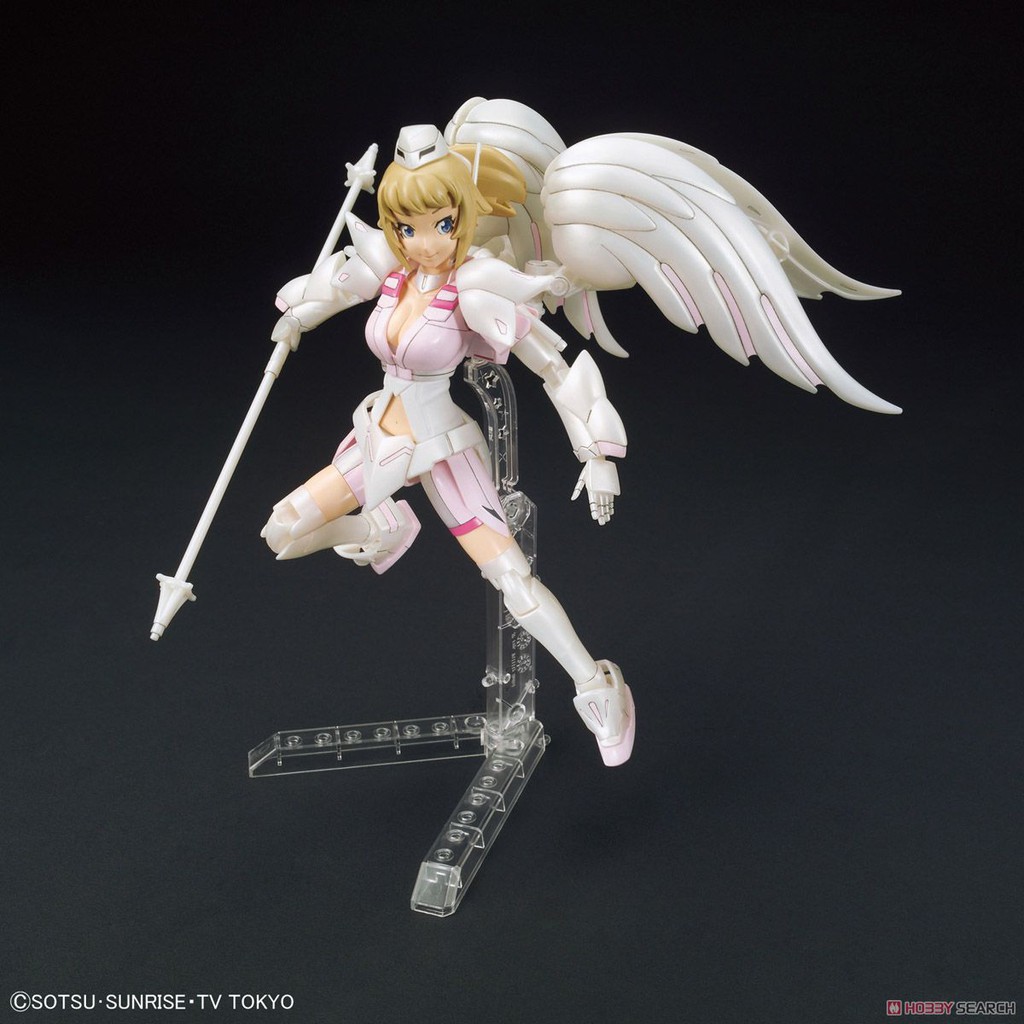 [ NHẬT BẢN ] Đồ Chơi Lắp Ráp Anime Mô Hình Gundam Bandai 1/144 Hg Super Fumina Axis Angel Ver Serie Hgbf Gundam Build