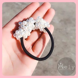 Cột tóc ngọc trắng - mely 1027