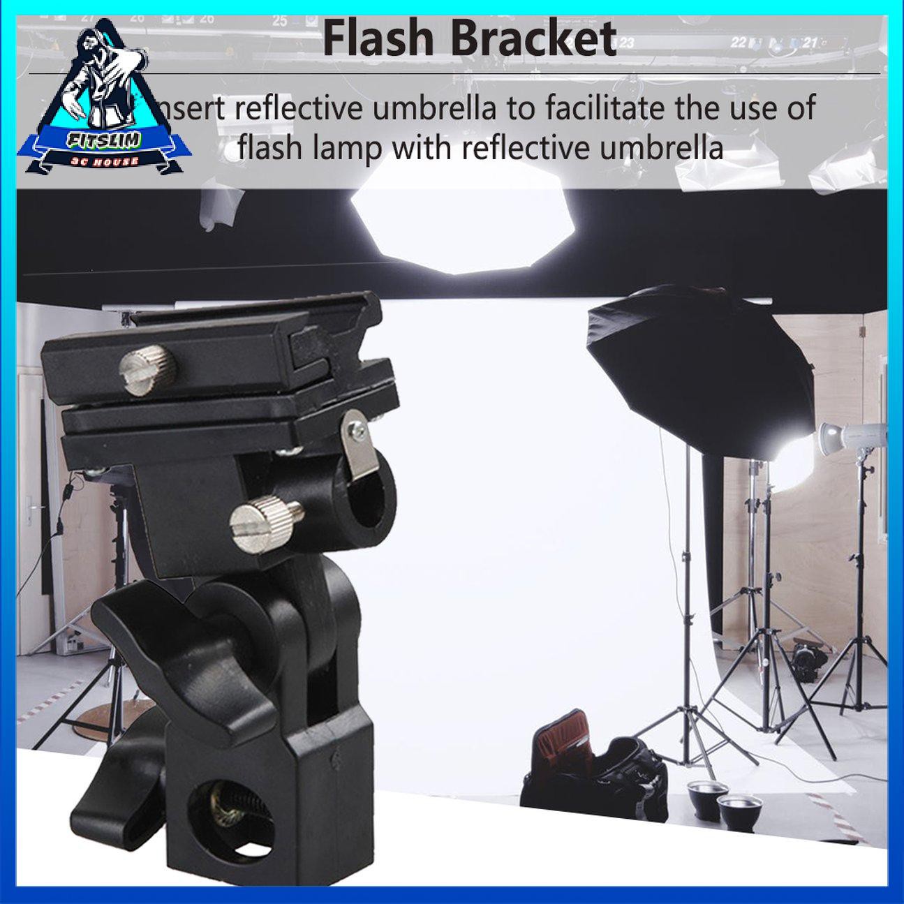 Giá đỡ ô Flash Giá đỡ đèn chiếu sáng giày nóng cho đèn studio loại B