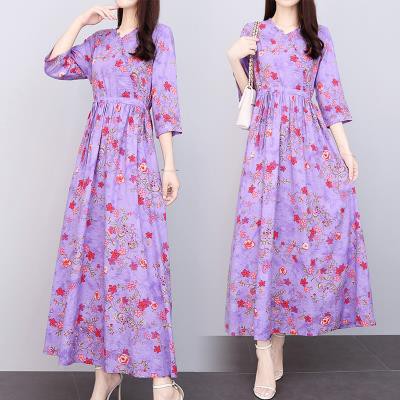 Jumpsuit Cotton Mỏng Thoáng Khí In Hoa Thời Trang Cao Cấp Cho Nữ