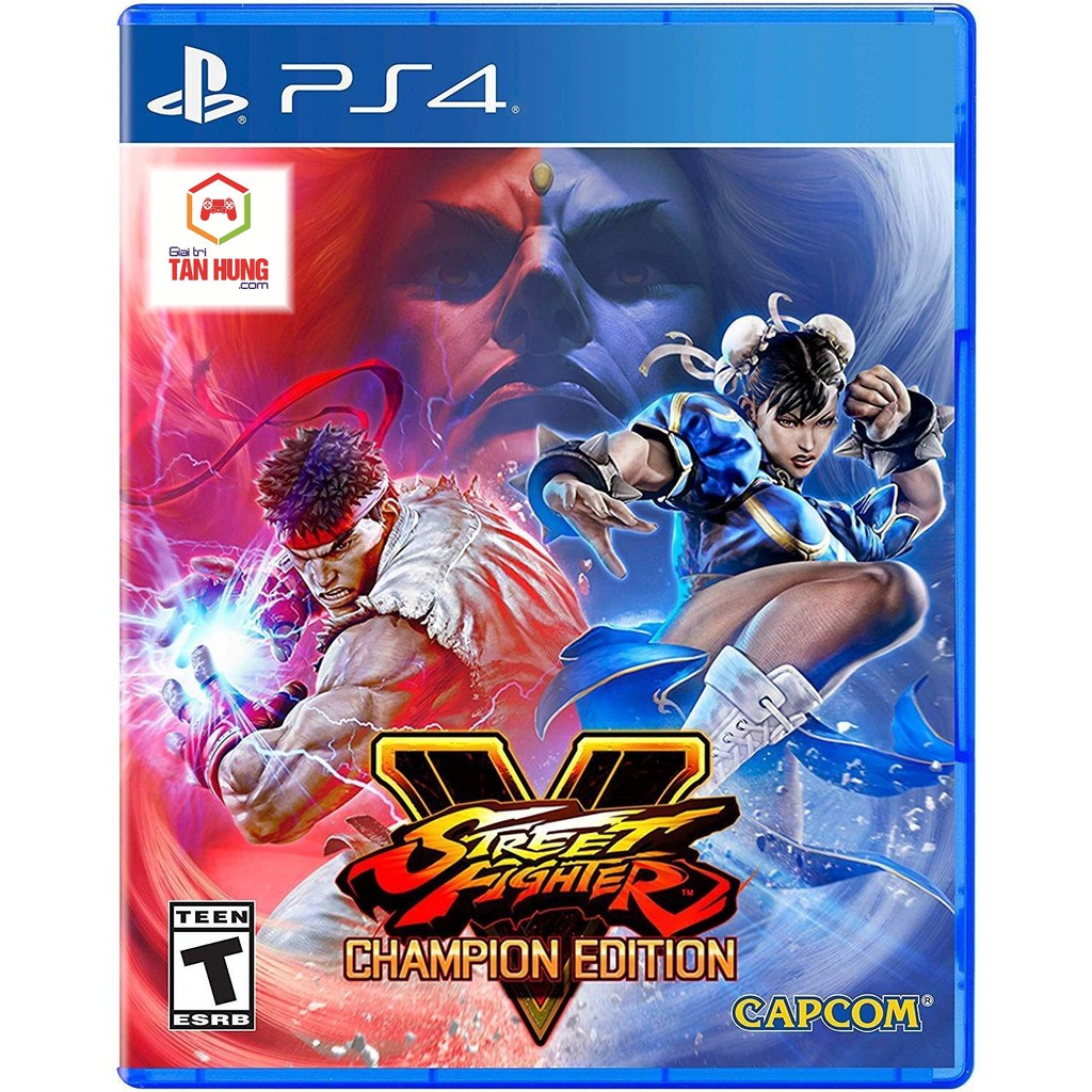 Đĩa game ps4 Street Fighter 5 Champion Edition