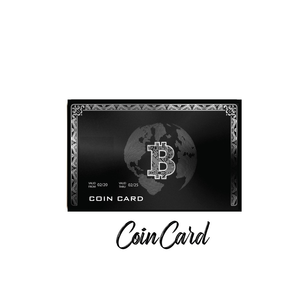 BLACK CARD - THẺ ĐEN ngân hàng - miếng dán thẻ ATM phù hợp với mọi kích thước thẻ  COINCARD