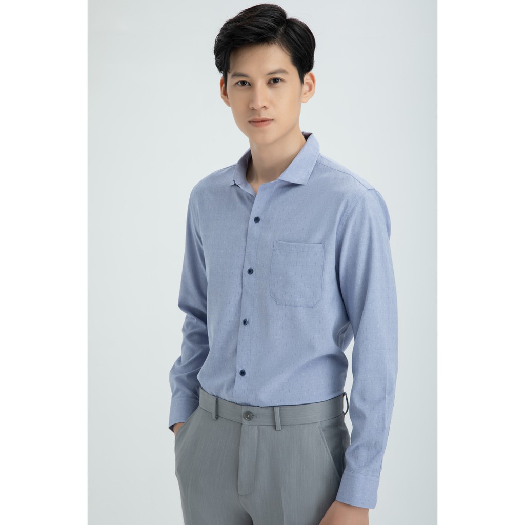 Áo sơ mi tay dài túi vuông nam IVY moda MS 17E2838 | BigBuy360 - bigbuy360.vn