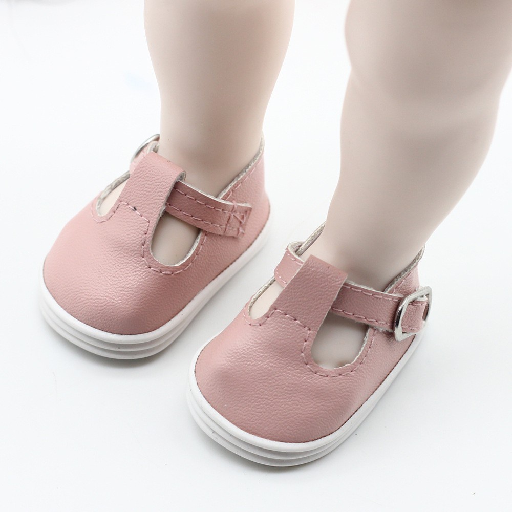 Đôi giày đồ chơi da PU nhiều màu sắc tùy chọn thời trang dành cho búp bê