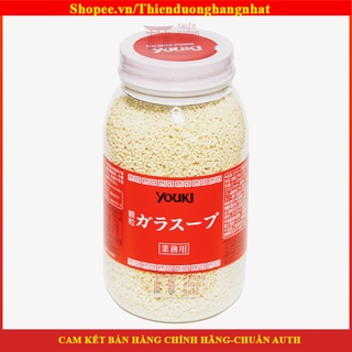 Hạt nêm Youki, bột nêm gia vị ngon Nhật bản 500g 12m+