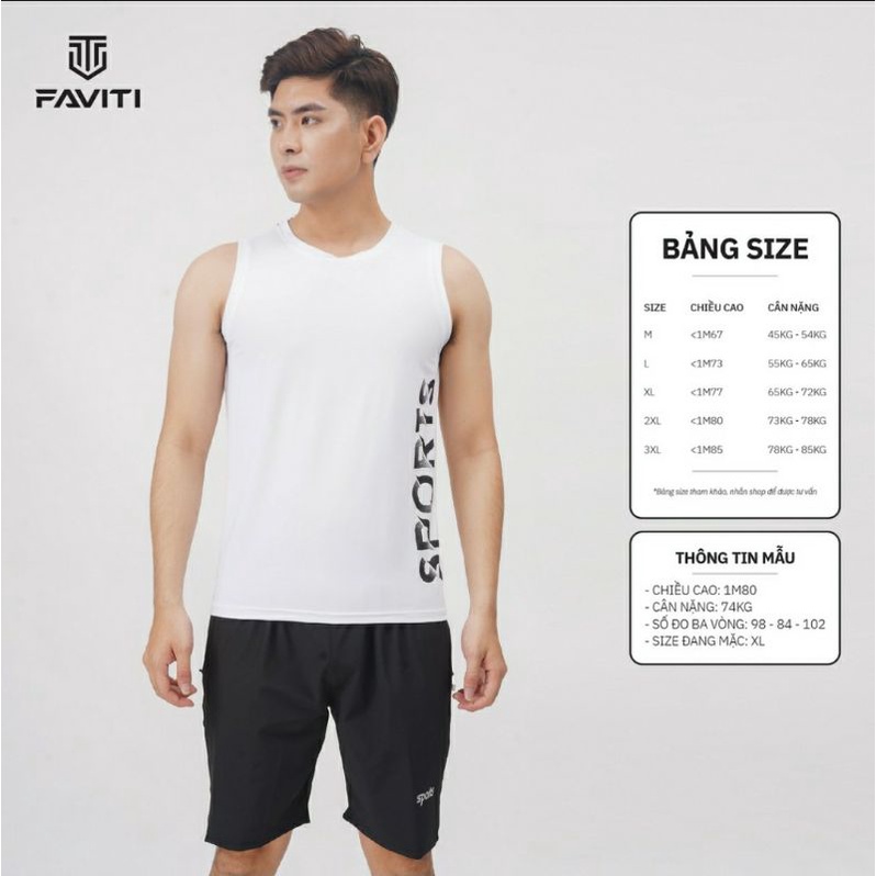 Áo Ba Lỗ Thể Thao Nam mặc nhà chất tốt giá rẻ mới nhất 2021 HANA ATT12 | BigBuy360 - bigbuy360.vn