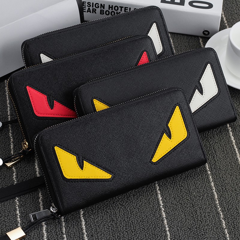 Ví da dáng dài đính mắt quái vật ngộ nghĩnh FSHN | BigBuy360 - bigbuy360.vn