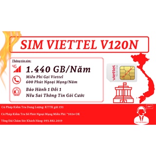 [Sim Viettel 1 Năm] Sim Khủng Giá Rẻ